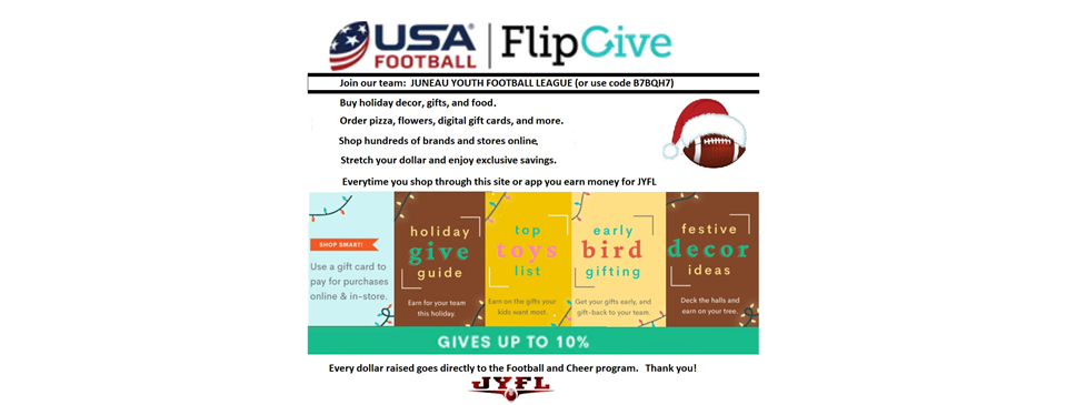 Flip Give to support JYFL